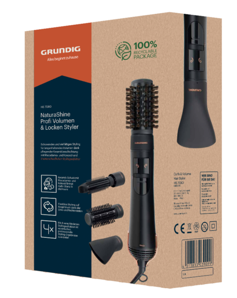 Grundig NaturaShine HS 7080 SAÇ DÜZLEŞTİRİCİ