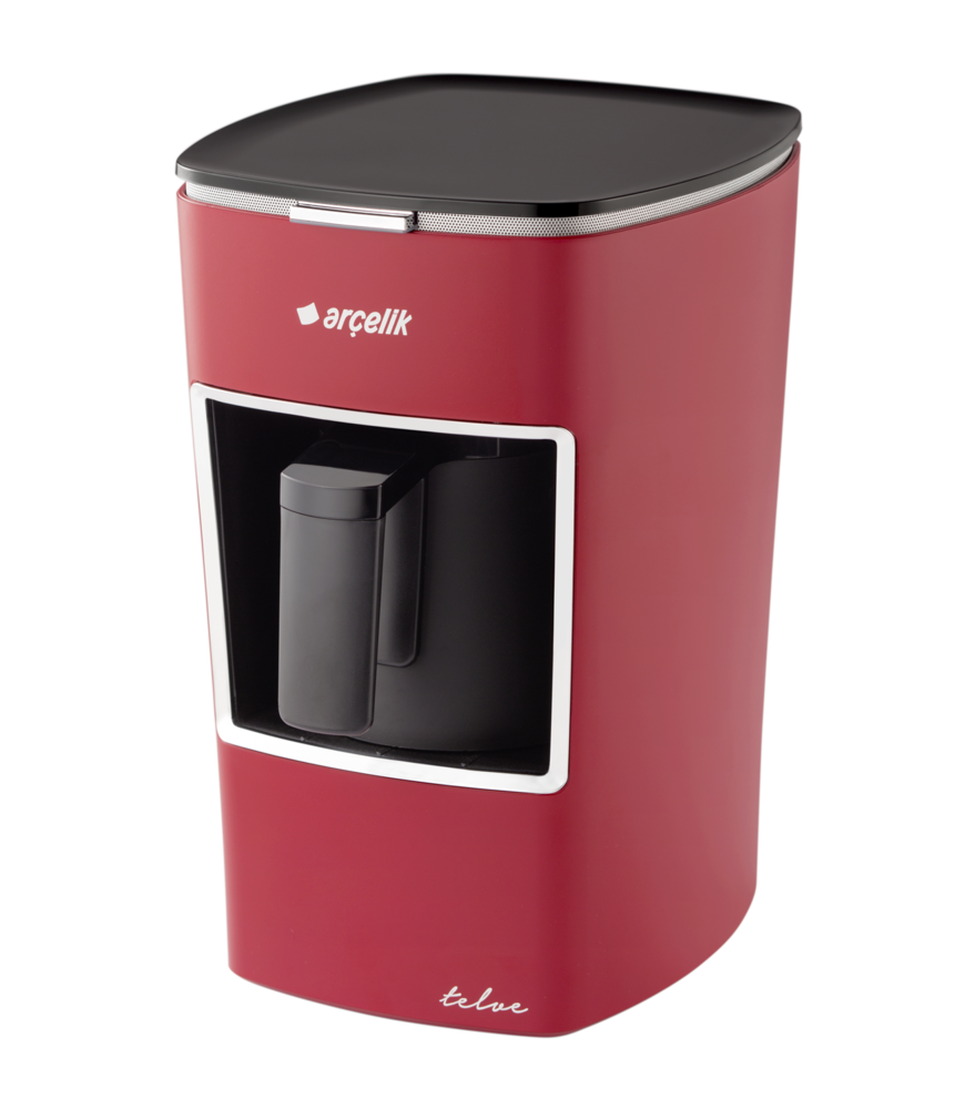 Arçelik K 3300 Mini Telve Kırmızı Türk Kahve Makinesi